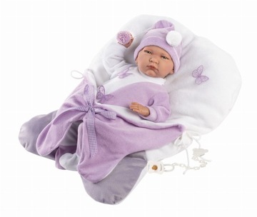 Lalka Llorens LALO con saco mariposa 74036 42cm