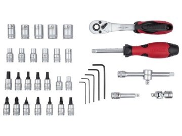 Набор инструментов и торцевых ключей, 36 шт. Parkside 36 шт.