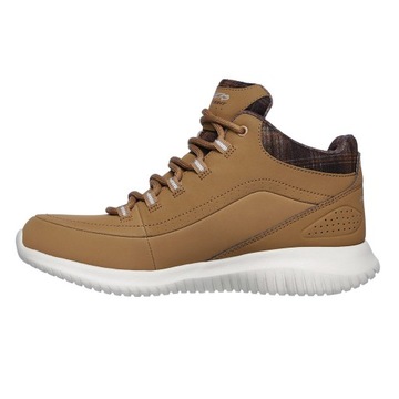 Botki Skechers Ultra Flex Just Chill 12918-CSNT SPORTOWE SNEAKERSY SKÓRZANE