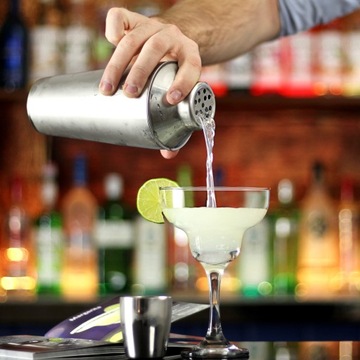 БАРМЕННЫЙ ШЕЙКЕР ДЛЯ НАПИТКОВ СТАЛЬНОЙ ШЕЙКЕР СТЕКЛЯННЫЙ M8890