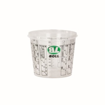 BOLL POJEMNIK PLASTIKOWY Z PODZIAŁKĄ 1,3L / BOLL