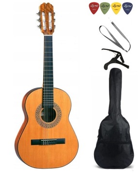 Admira Infante Gitara klasyczna 4/4 + AKCESORIA