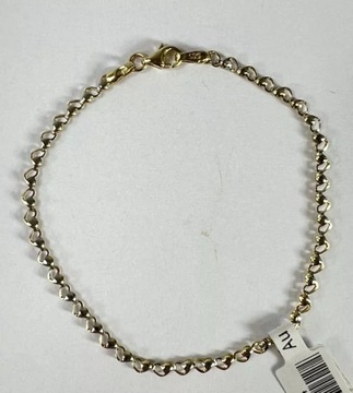 ZŁOTA BRANOLETKA 585 1,65G R:19