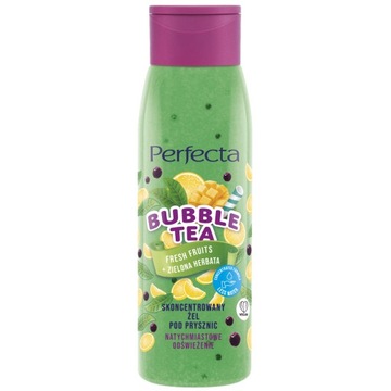 Perfecta Bubble Tea żel pod prysznic Fresh Fruits Zielona Herbata