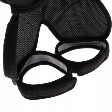 Короткие набедренные протекторы из 3D EVA для катания на лыжах и коньках M, черные