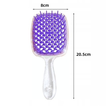 НАБОР ЩЕТКОВ ДЛЯ СУХОГО И ВЛАЖНОГО ЗАДЕРЖИВАНИЯ ВОЛОС, 3 ПРЕДМЕТА