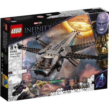 LEGO 76186 SUPER HEROES HELIKOPTER CZARNEJ PANTERY