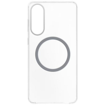 Pouzdro magnetický kryt Samsung Clear Magnet pro Galaxy průhledný Edge