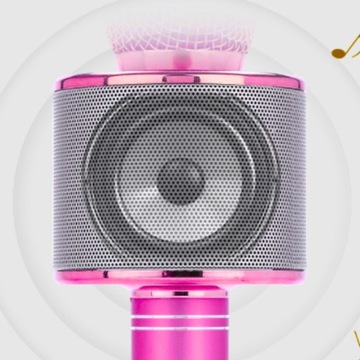 БЕСПРОВОДНОЙ ДЕТСКИЙ МИКРОФОН КАРАОКЕ С BLUETOOTH ДИНАМИКАМИ