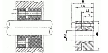 Втулка крепежная БК 13 50х80