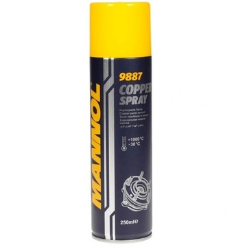 SMAR MIEDZIANY W SPRAYU MANNOL 250ML 9887