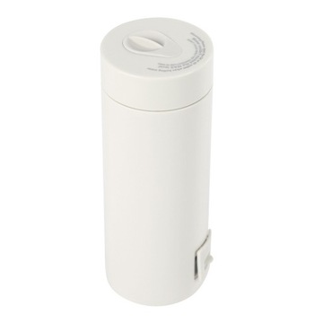 ПОРТАТИВНЫЙ ЭЛЕКТРИЧЕСКИЙ ЧАЙНИК ИЗ НЕРЖАВЕЮЩЕЙ СТАЛИ БЕЛЫЙ 400МЛ