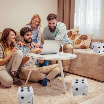 40 шт. Фольгированные шары в форме куба.