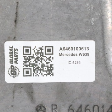 MERCEDES VITO W639 DIESEL OM646 VANA OLEJ A6460100613