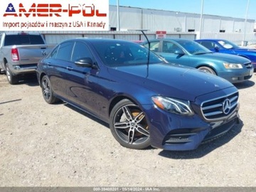Mercedes Klasa E W213 2019 Mercedes-Benz Klasa E 2019 Mercedes-Benz E-Class E 300 RWD Sedan 2.0 241KM