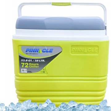 Duża lodówka Pinnacle TPX 7000 32L zielona na chłodzące wkłady