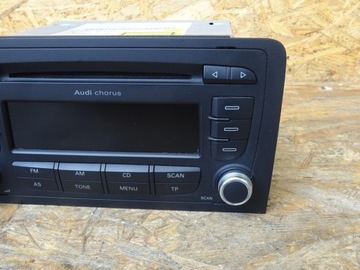 AUDI A3 8P LIFT 08-12 RADIOODTWARZACZ RADIO CD AUDI CHORUS KOD 8P0035152C