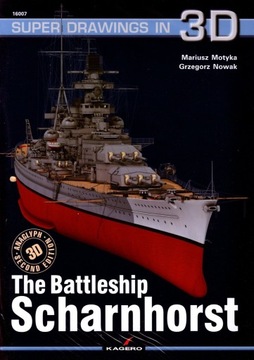 The Battleship Scharnhorst - Super Drawings in 3D