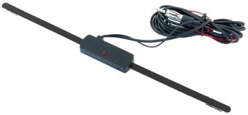 Antena samochodowa wewnętrzna AM-FM 28cm 18dB 12V
