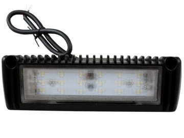 Lampa LED 90 SMD kątowa kamper jacht 12v 24v 18W