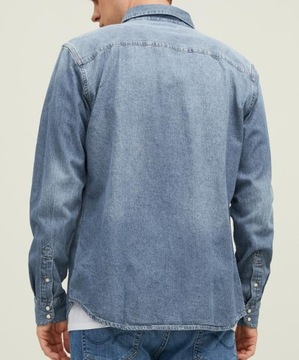 Koszula męska jeans JackJones JJESHERIDAN SHIRT L/S NOOS r. XL