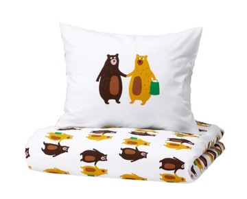 IKEA BRUMMIG poszwa komplet pościeli 150x200 cm