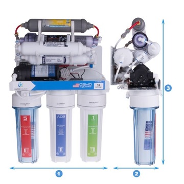 RO9 ОСМОС ИОНИЗАТОР СТРУКТУРЕР РЕДОКС НАСОС