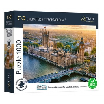 Puzzle 1000 elementów Palace of Westminster London 10705 TREFL
