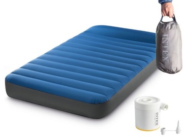 Materac Dmuchany Kempingowy Outdoorowy Turystyczny pod Namiot Biwak Intex