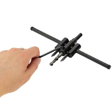 КОРОНКА ДЛЯ ДЕРЕВА, регулируемая, регулируемая, 30-200 мм, для циркулярной пилы