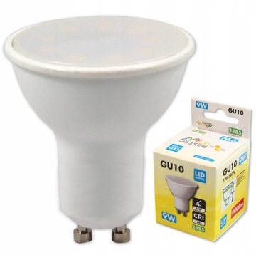 Żarówka halogen GU10 LED 230V CCD 9W neutralna