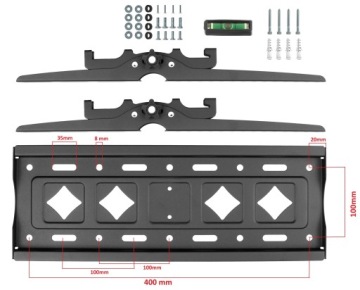 Супер сильный телевизор кронштейн 25-80 дюймов 80 кг телевизор вешалка регулируемая