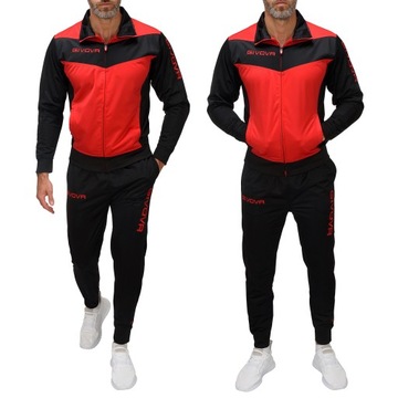 TR018L-43 r. XL GIVOVA VISA MĘSKI KOMPLET DRESOWY