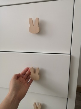 Деревянные ручки для мебели из бука RABBIT