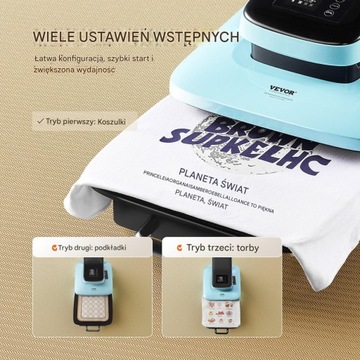 Automatyczna Prasa Termiczna 2 w 1