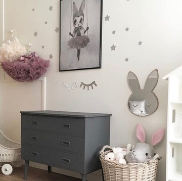 Детское зеркало кролик 25 х 38 см.