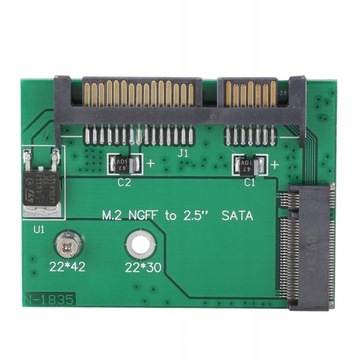 Przejściówka M2 SSD SATA3 SATA M.2 NGFF adapter