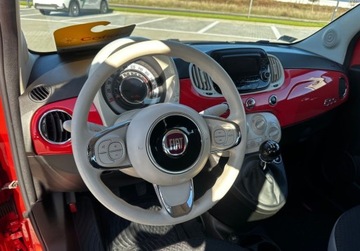 Fiat 500 II Seria 4 1.2 69KM 2019 Fiat 500 salon PL FV VAT 23 bezwypadkowy 1.2 Benzyna 69KM, zdjęcie 19