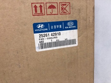 KIA OE 25261-42910 VENTILÁTOR WISK