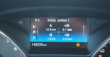 Ford Focus III Kombi Facelifting 1.5 EcoBoost 150KM 2018 Ford Focus 1,5Benzyna 150KMSerwisowany2 x KlIMAtronicALU EURO 6 1.5, zdjęcie 37