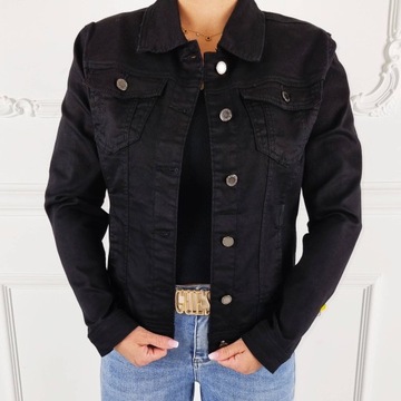 КУРТКА ЖЕНСКАЯ ДЖИНСОВАЯ КЛАССИЧЕСКАЯ КАТАНА, 2 ПУГОВИНЫ