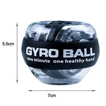 POWERBALL ГИРОСКОПИЧЕСКИЙ ШАРОВОЙ УСИЛИТЕЛЬ ДЛЯ ТРЕНИРОВКИ ЗАПЯСТЕЙ ДО 61 КГ