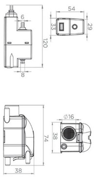 Конденсатный насос SFA SANICONDENS 12