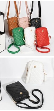 Geestock PU Leather Shoulder Bag Embroidery Mobile