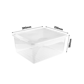 Bea Clearbox Keeper 18л прозрачный