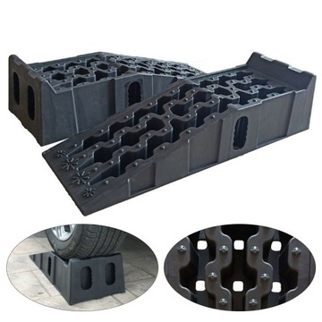 Пара пандусов для ремонта автомобилей