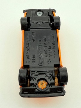 Opel Kadett Coupe, Matchbox, б/у, восстановленный, 1:64