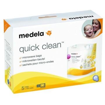 Medela Сумочки Quick Clean для дезінфекції в печі мікрохвильової