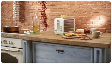 Horenje House Appliances устанавливает Retro K17Cli + Toaster T1100Cli + MO4250CLI BEIGE
