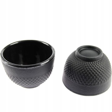 ЧУГУННЫЙ ЧАЙНИК ОБЪЕМОМ 0,8 Л С ЧАЙНИЦКОЙ + ПОДОГРЕВАТЕЛЬ НА 4 ЧАШКИ